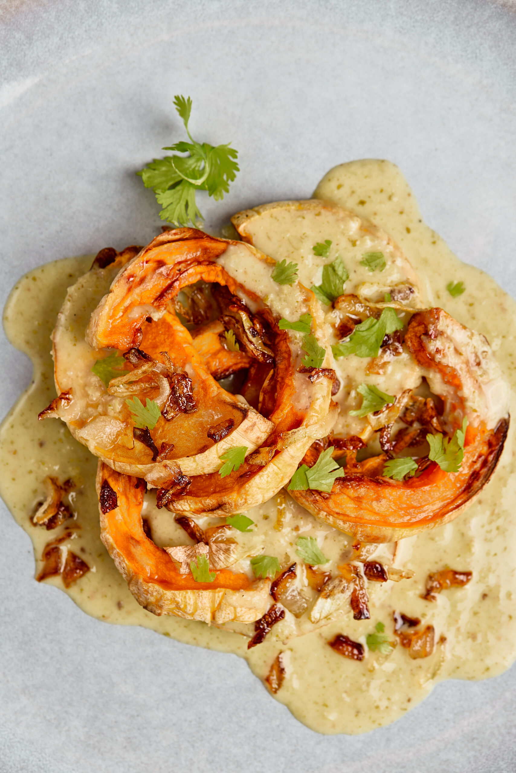 goan butternut squash cafreal closeup