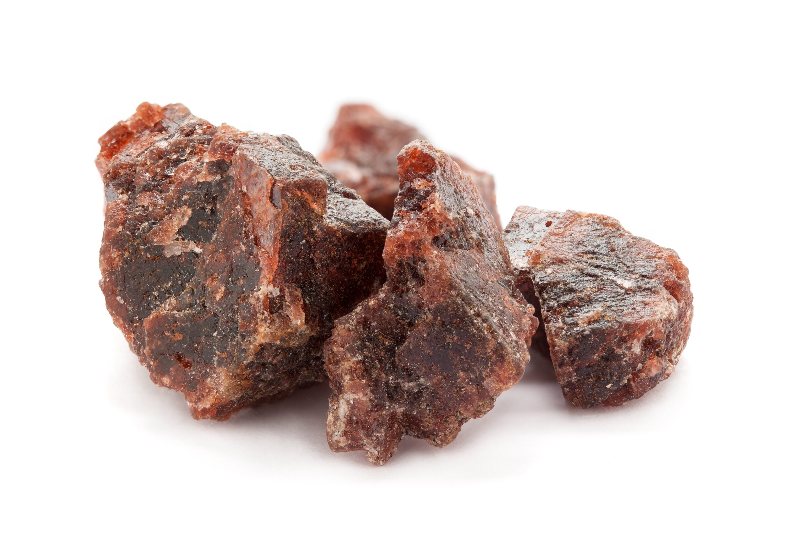 Natural black salt (Kala Namak) crystals.